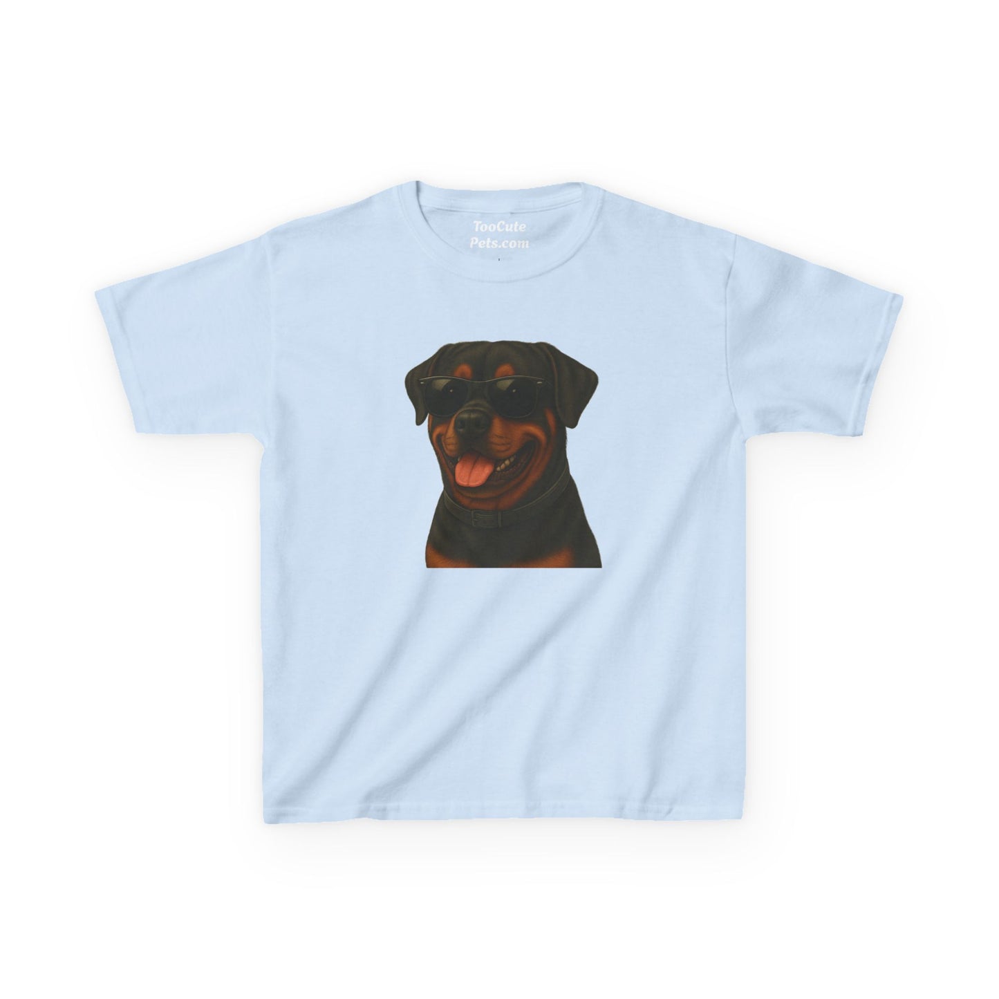 Rottweiler Wearing Sunglasses - Kids Tee
