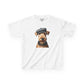 Airedale Terrier Wearing Tweed Flat Cap Youth T-Shirt  - Too Cute Pets