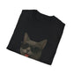 Gray Cat Wearing Sunglasses - Adult T-Shirt