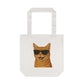 Orange Tabby Cat Wearing Sunglasses Cotton Tote Bag