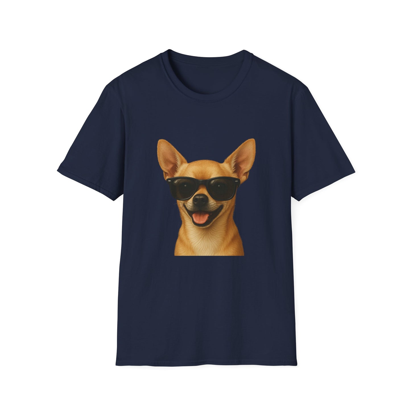 Chihuahua Wearing Sunglasses - Adult T-Shirt