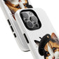 Calico Cat Wearing a Beret - Tough Phone Case