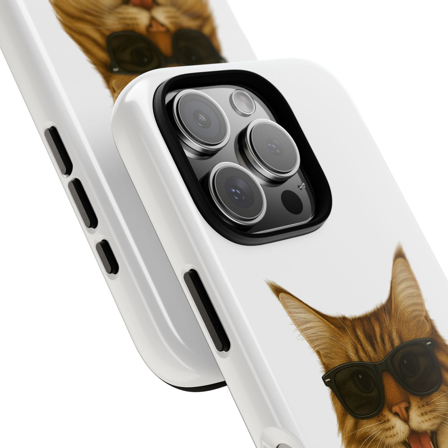 Maine Coon Wearing Sunglasses - Tough Phone Case