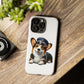 Corgi Wearing a Conductor's Hat - Tough Phone Case