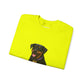 Rottweiler Lab Mix Pumpkin Sweatshirt