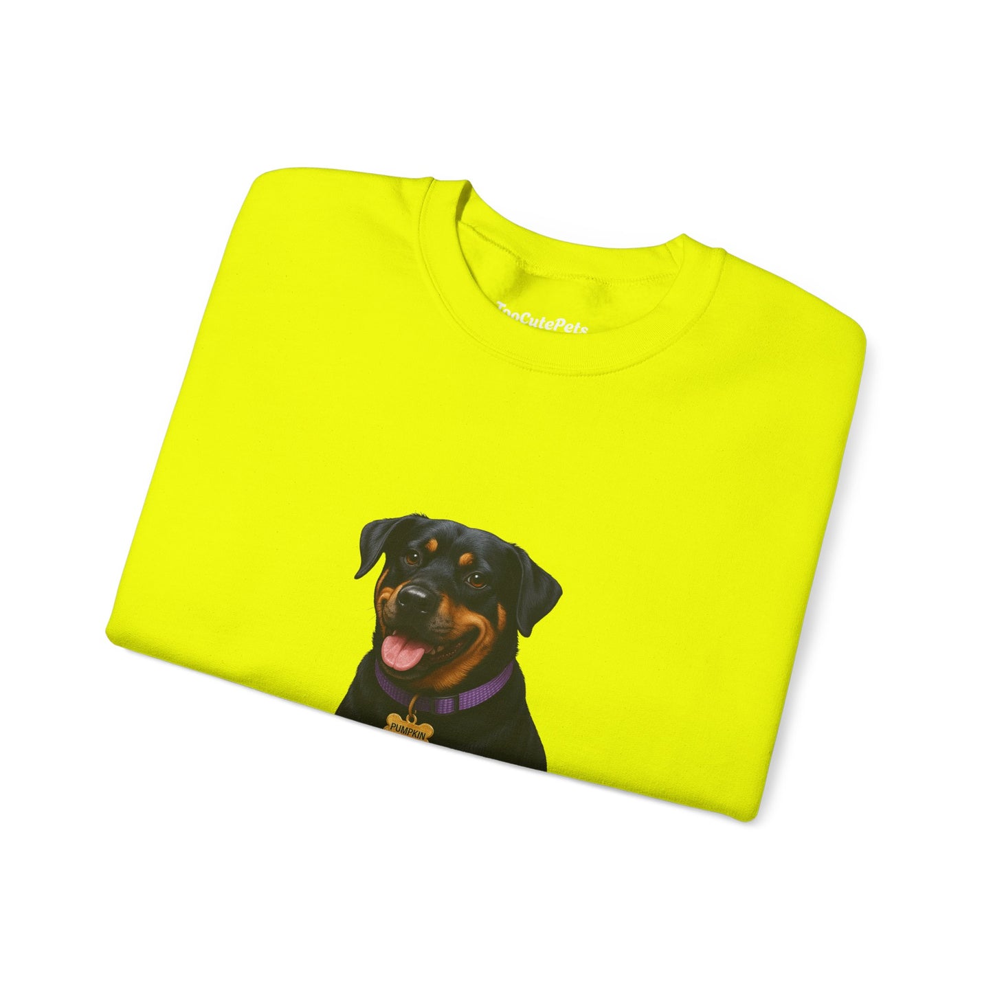 Rottweiler Lab Mix Pumpkin Sweatshirt