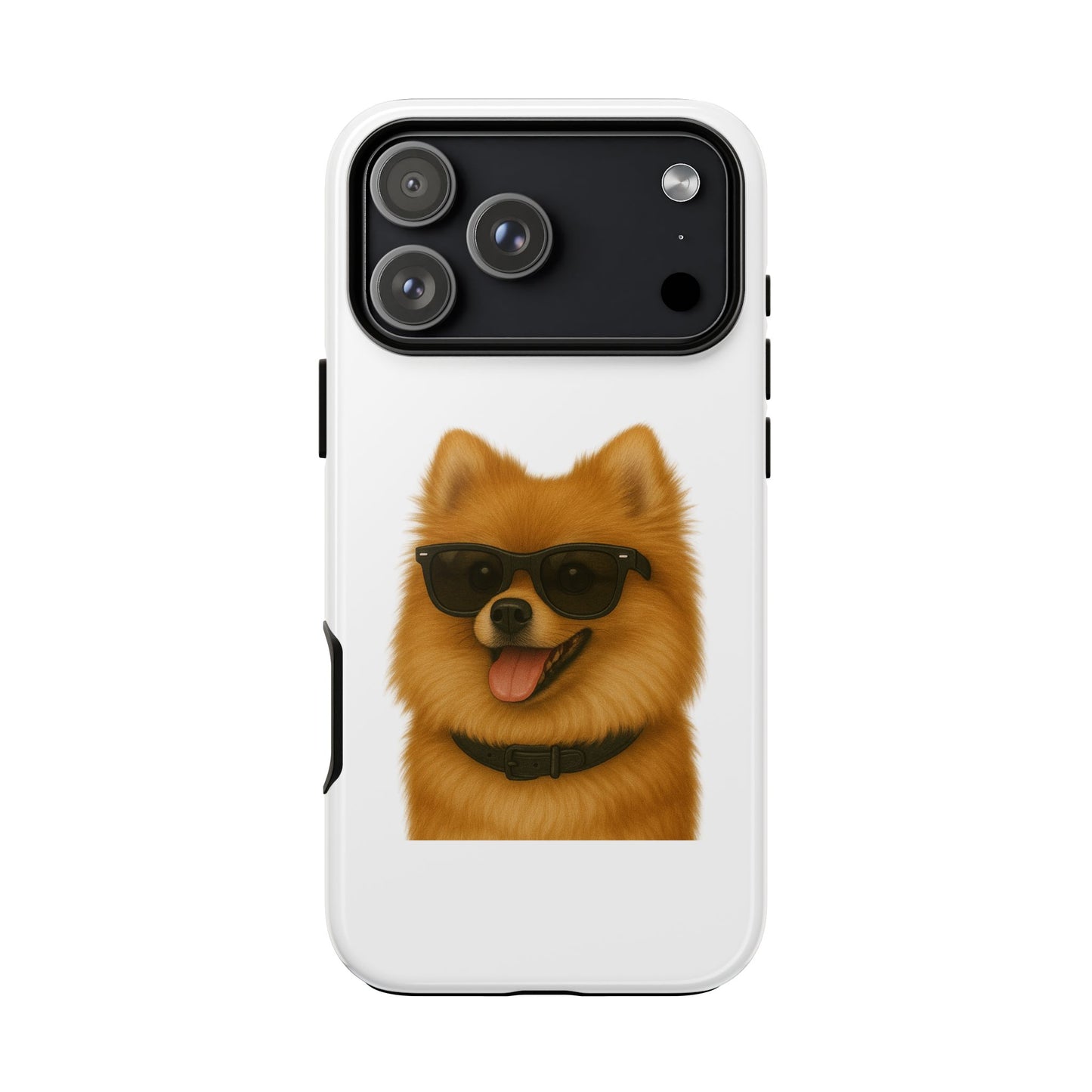 Pomeranian Wearing Sunglasses - Tough Phone Case