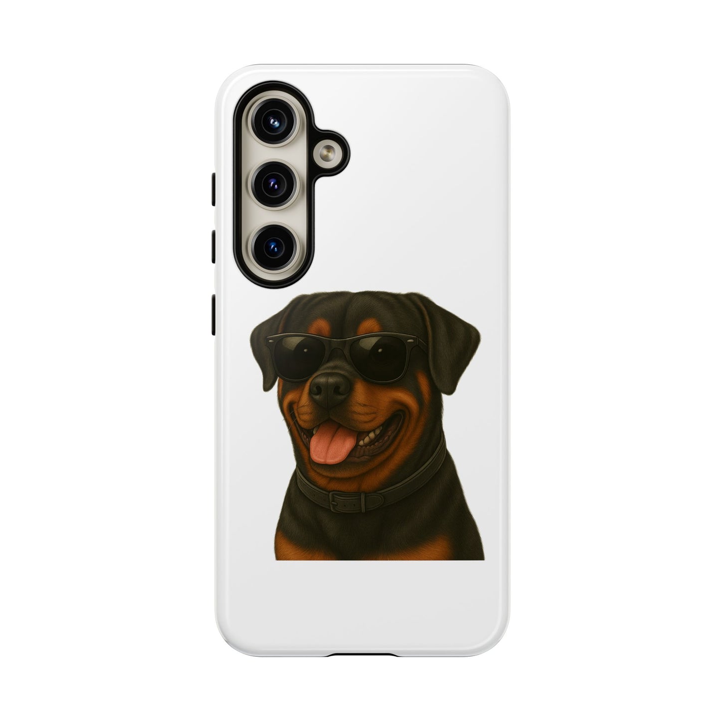 Rottweiler Wearing Sunglasses - Tough Phone Case