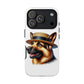 German Shepherd Wearing a Boater Hat - Tough Phone Case