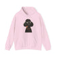 Black Poodle Wearing Sunglasses - Adult Hoodie