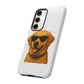 Golden Retriever Wearing Sunglasses - Tough Phone Case
