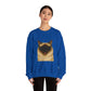 Ragdoll Cat Wearing Sunglasses - Adult Crewneck Sweatshirt