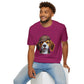 Smiling Beagle Wearing A Deerstalker Hat - Adult T-Shirt - Too Cute Pets