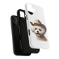 Maltese Wearing a Cowgirl Hat - Tough Phone Case
