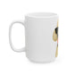 White Poodle Wearing Sunglasses Ceramic Mug