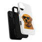 Golden Retriever Wearing Sunglasses - Tough Phone Case