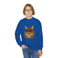 Maine Coon Cat Wearing Sunglasses - Youth Sweatshirt