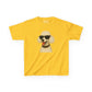 White Poodle Wearing Sunglasses - Kids Tee