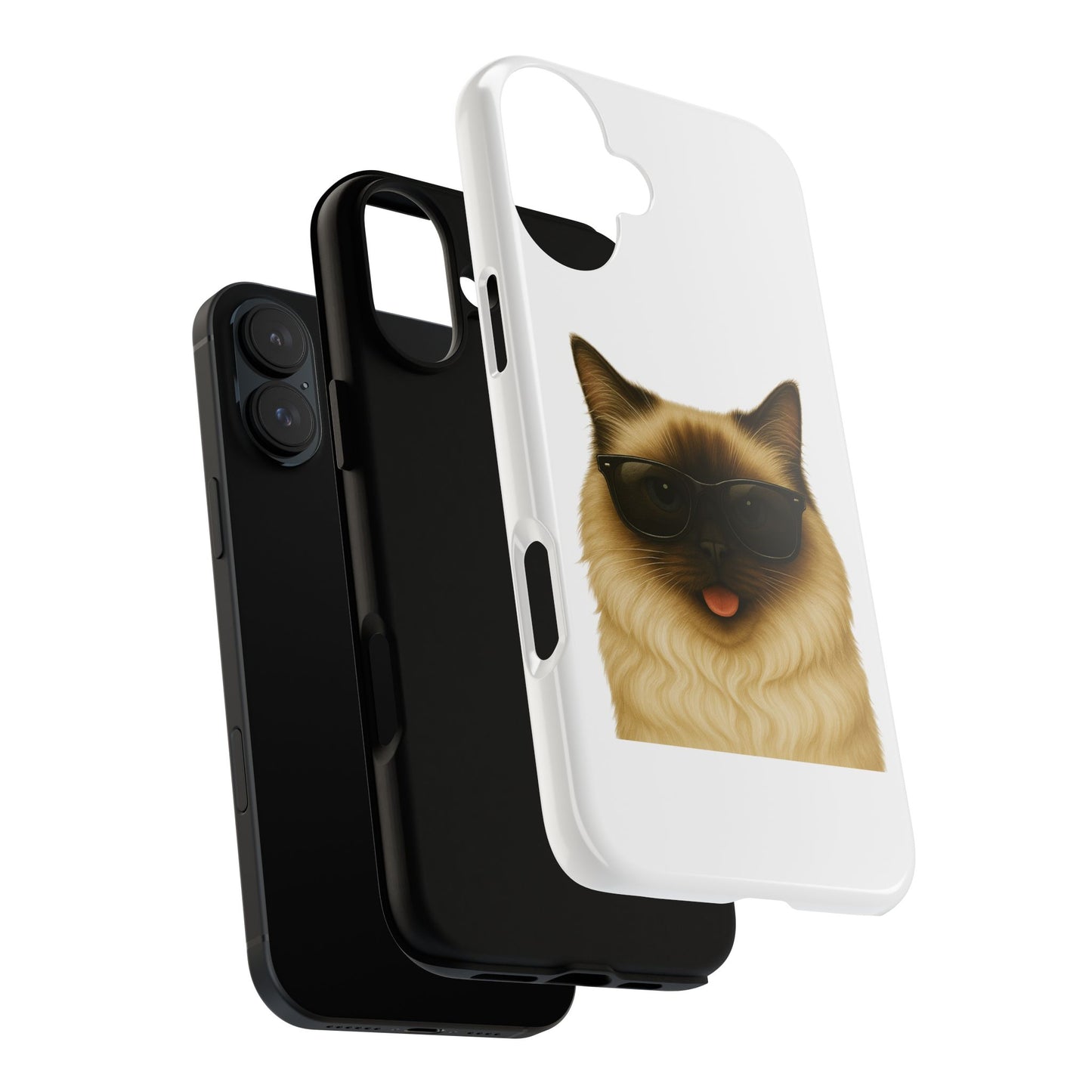 Ragdoll Cat Wearing Sunglasses - Tough Phone Case