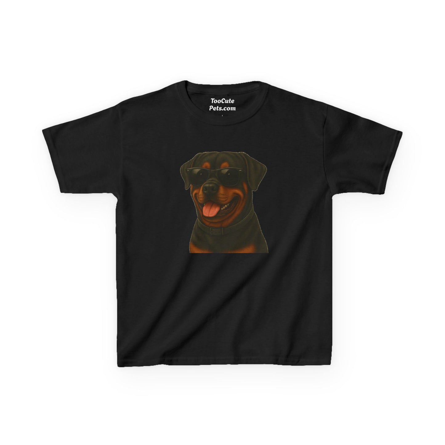 Rottweiler Wearing Sunglasses - Kids Tee