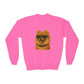 Pomeranian Wearing Sunglasses - Youth Crewneck Sweatshirt