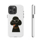 Black Poodle Wearing Sunglasses - Tough Phone Case