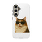 Calico Cat Wearing Sunglasses - Tough Phone Case