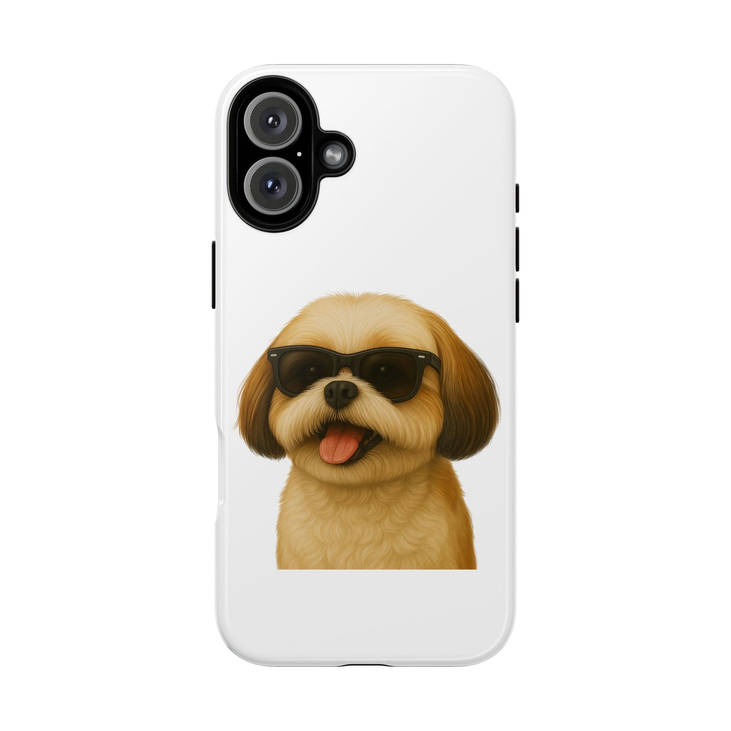 Shih Tzu Wearing Sunglasses - Tough Phone Case