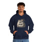 Persian Cat Wearing A Flower Fascinator - Adult Hoodie - Too Cute Pets