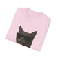 Gray Cat Wearing Sunglasses - Adult T-Shirt