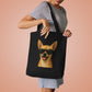 Chihuahua Wearing Sunglasses Cotton Tote Bag