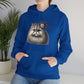Persian Cat Wearing A Flower Fascinator - Adult Hoodie - Too Cute Pets