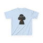 Black Poodle Wearing Sunglasses - Kids Tee