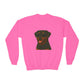 Rottweiler Wearing Sunglasses - Youth Sweatshirt