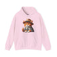 Tabby Cat in Fedora & Suit – Adult Unisex Hoodie