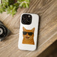 Orange Tabby Cat Wearing Sunglasses - Tough Phone Case