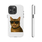 Tabby Cat Wearing Sunglasses - Tough Phone Case