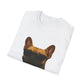 French Bulldog Wearing Sunglasses - Adult T-Shirt
