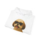 Shih Tzu Wearing Sunglasses - Adult Hoodie