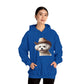 Cute Maltese Wearing A Cowgirl Hat - Adult Hoodie - Too Cute Pets