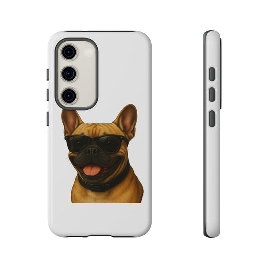 French Bulldog Wearing Sunglasses - Tough Phone Case