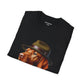 Dashing Vizsla Wearing A Campaign Hat- Adult T-Shirt - Too Cute Pets