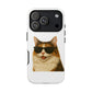 Calico Cat Wearing Sunglasses - Tough Phone Case