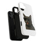 Gray Cat Wearing Sunglasses - Tough Phone Case