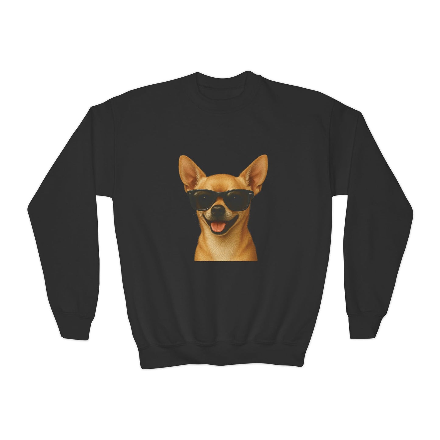 Chihuahua Wearing Sunglasses - Youth Sweatshirt