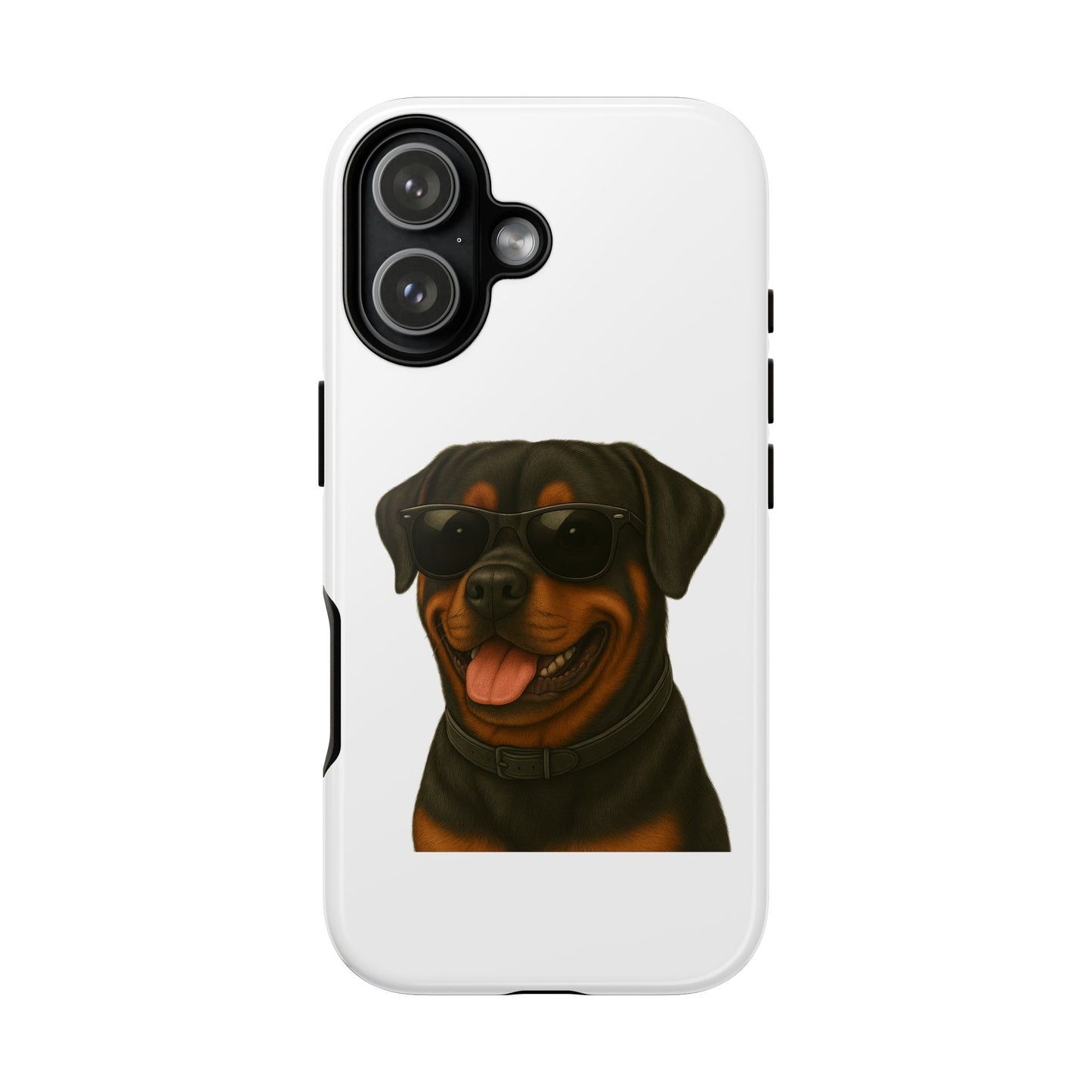 Rottweiler Wearing Sunglasses - Tough Phone Case