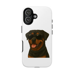 Rottweiler Wearing Sunglasses - Tough Phone Case