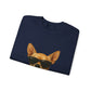Chihuahua Wearing Sunglasses - Adult Crewneck Sweatshirt