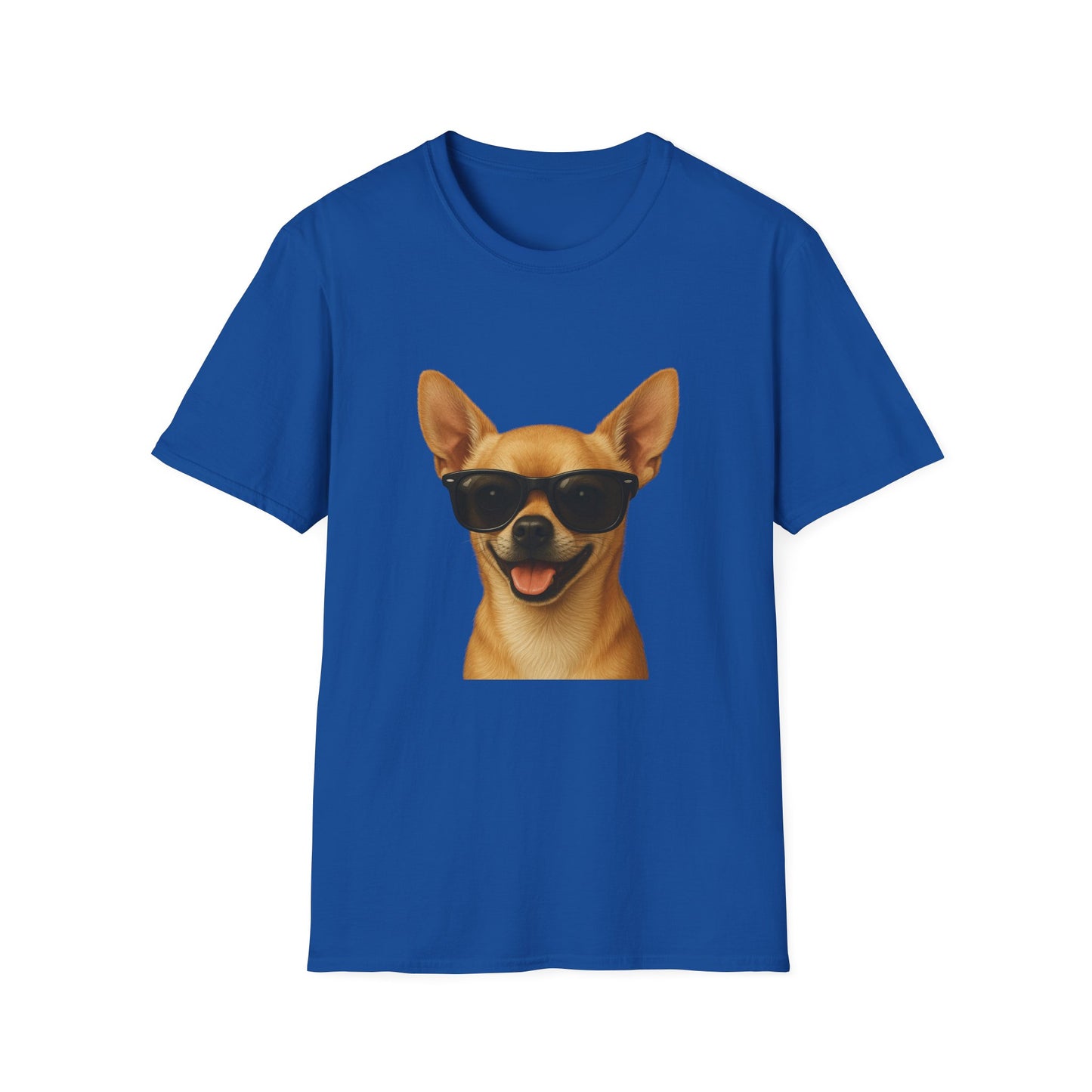 Chihuahua Wearing Sunglasses - Adult T-Shirt