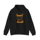 French Bulldog Wearing Sunglasses - Adult Hoodie